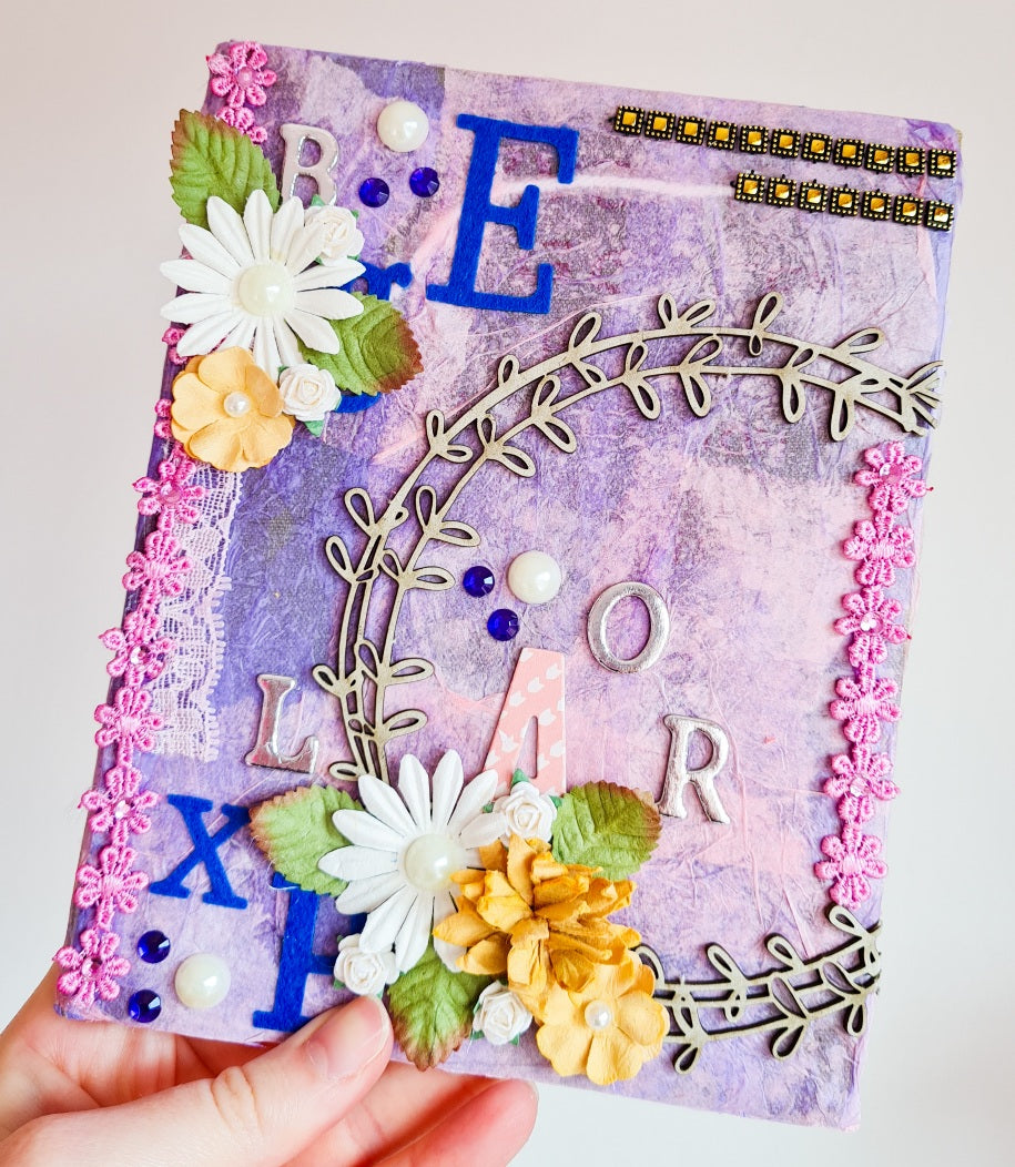 Altered Book Post by VICKI PUNTON