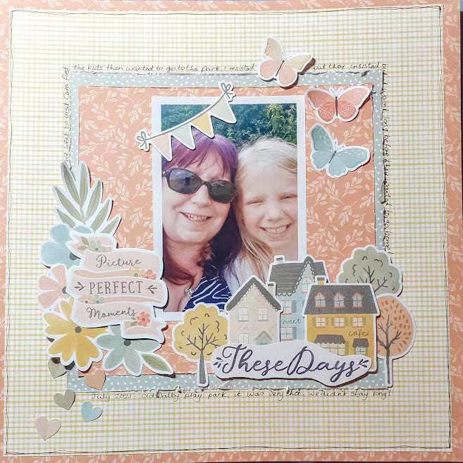 These Days Layout by LORNA SIMONS