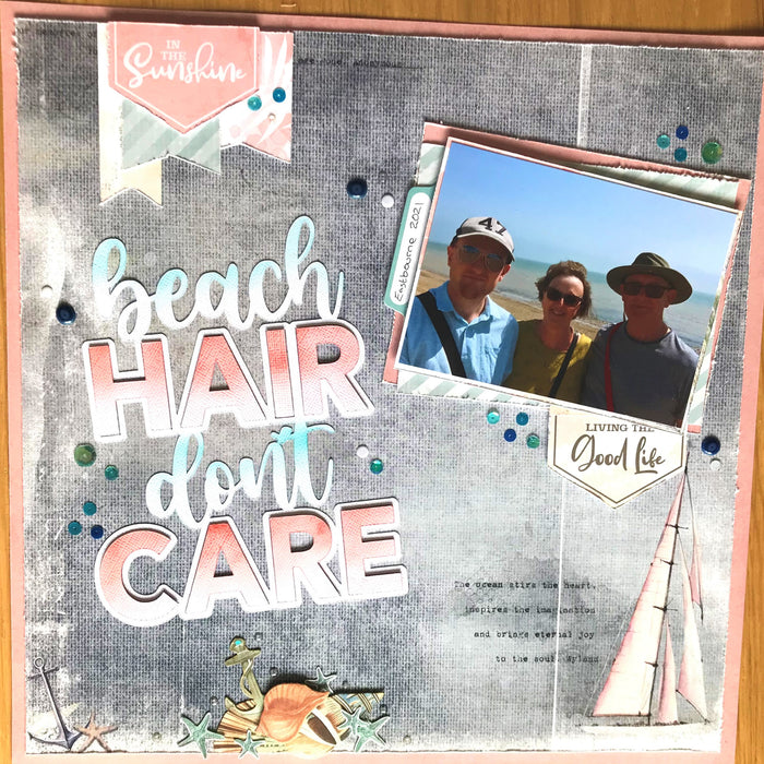 Beach Hair......Don't Care by SUE CREASE