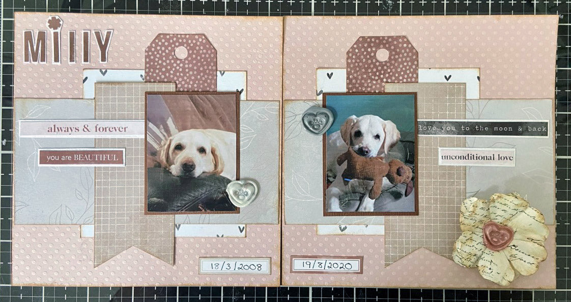 Milly 6x6 Double Layout by SHARON NETTLESHIP