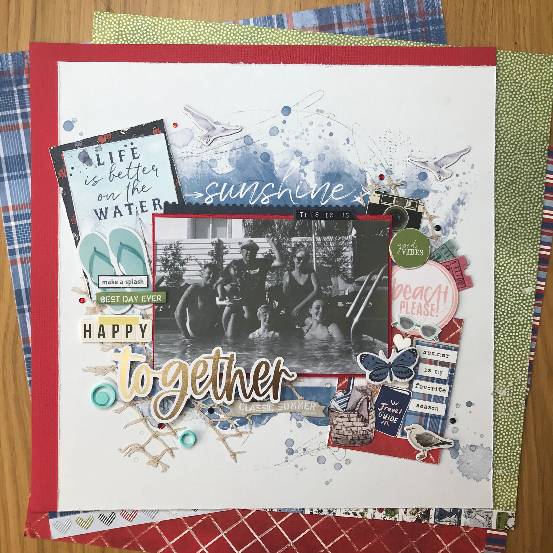 Happy Together : Layout by Sue Crease