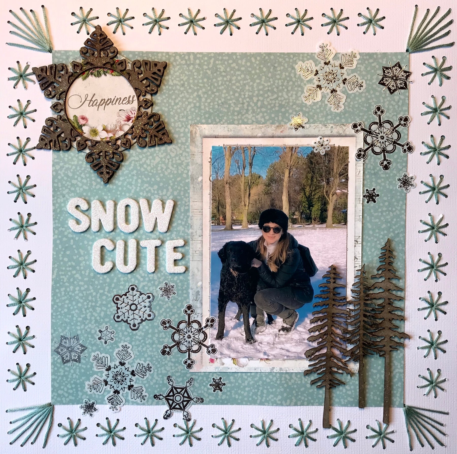 Snow  Cute by KAREN MOSS