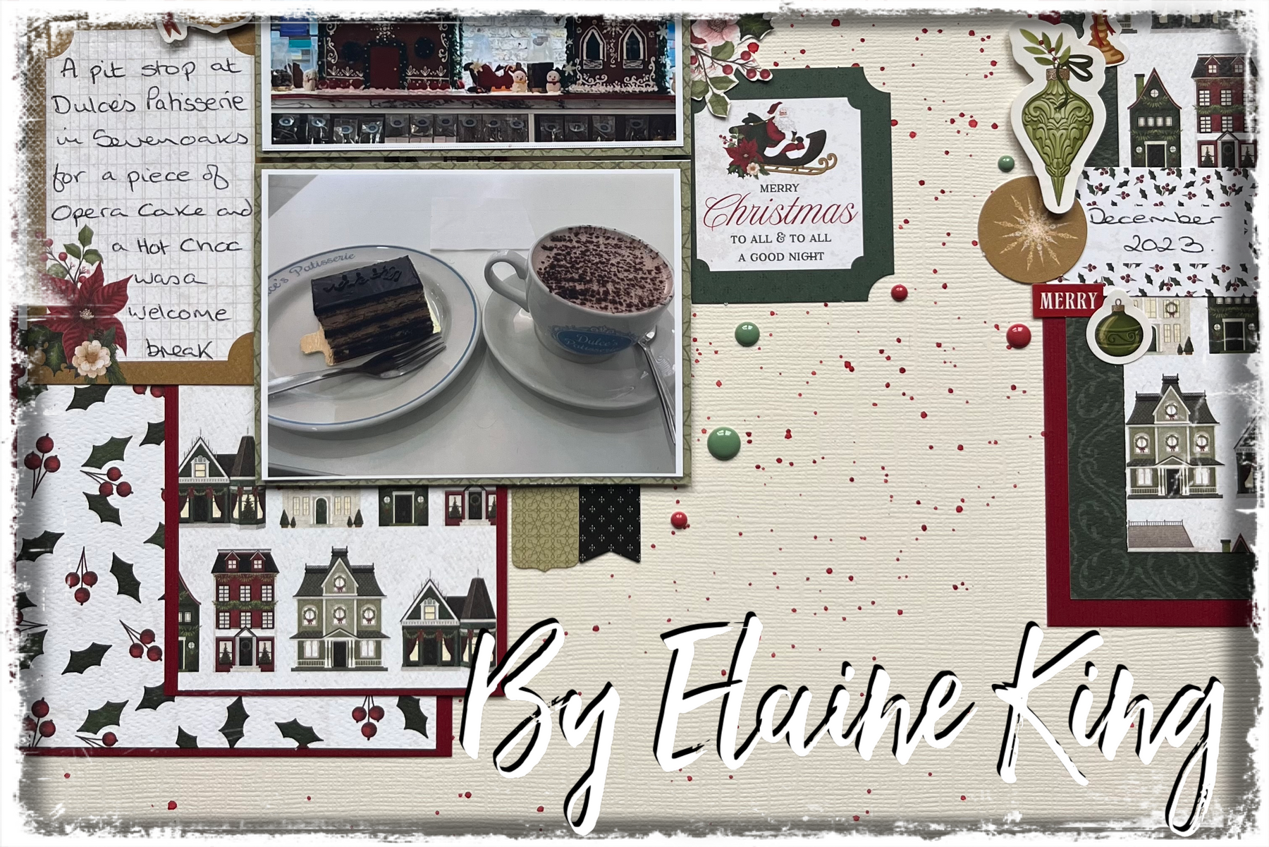 December Layout 2: By Elaine King