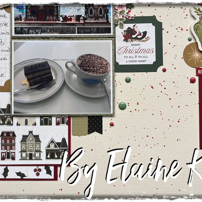 December Layout 2: By Elaine King