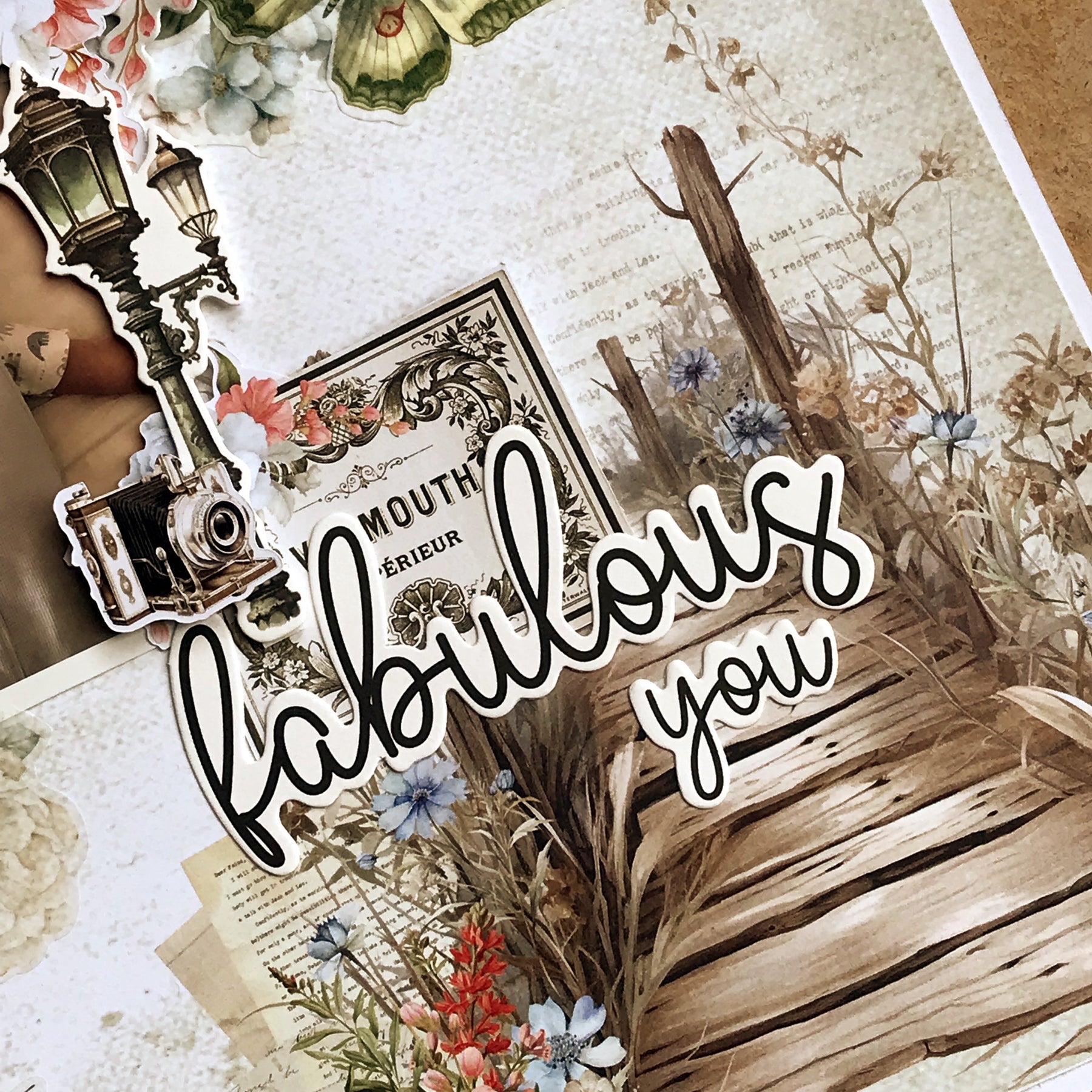 Fabulous you. Layout by Karen Moss