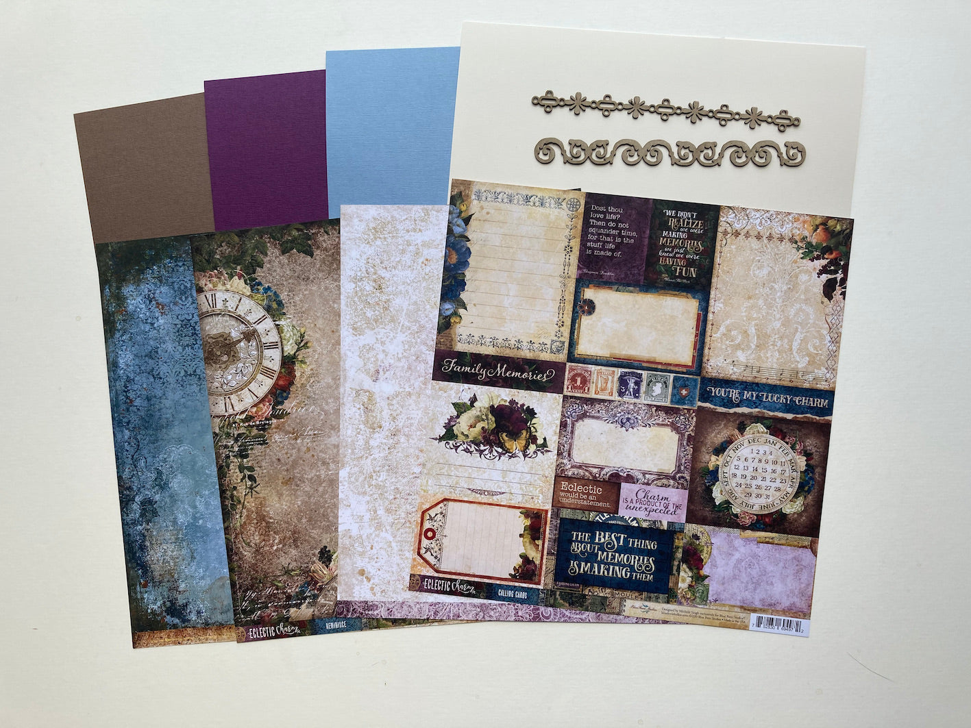 April Scrapaholix Kits - Eclectic Charm