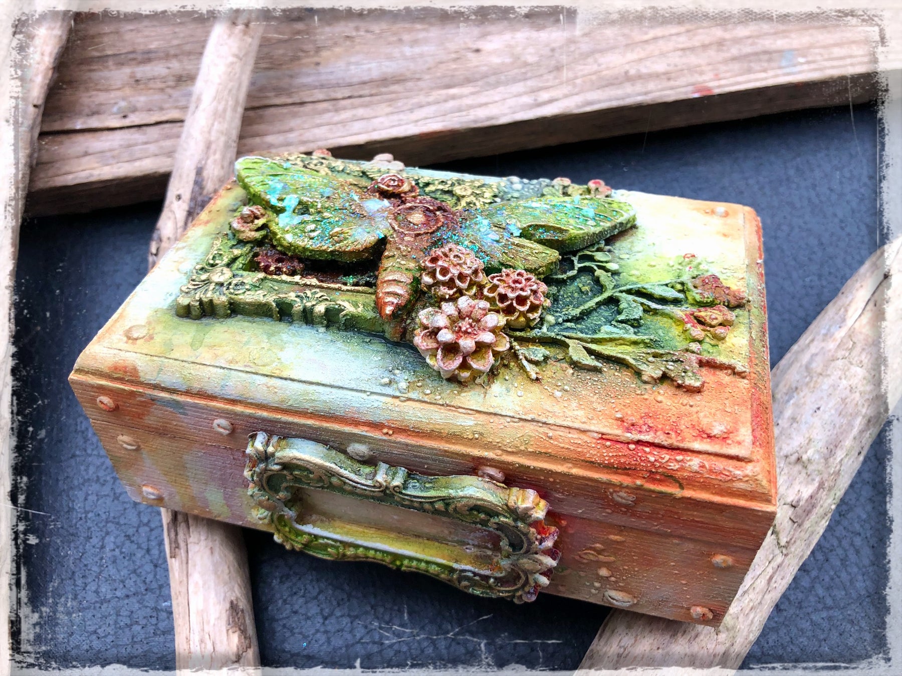 Spring Box by LOUISE CROSBIE