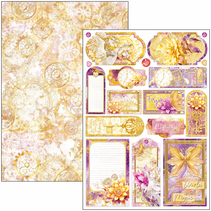 ETHEREAL CREATIVE PAD A4 9/PKG