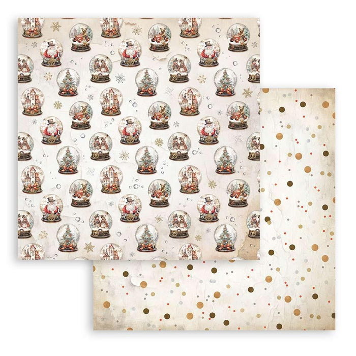 Gear Up For Christmas Backgrounds Paper Pad 12"X12"