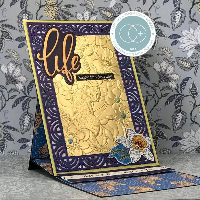 3D Embossing Folder - Enchanted Jungle