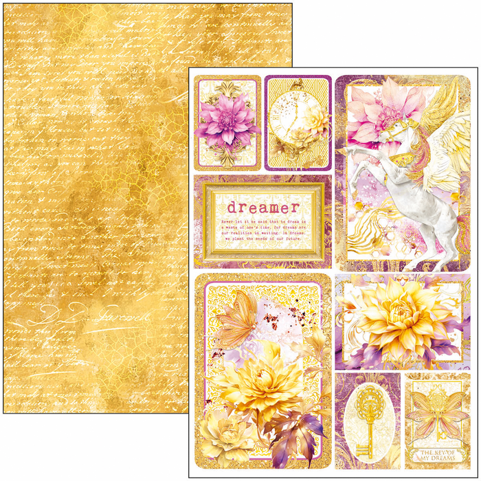 ETHEREAL CREATIVE PAD A4 9/PKG