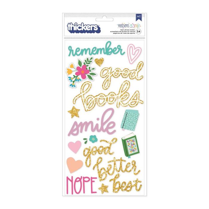 Thickers Stickers - Reasons To Smile