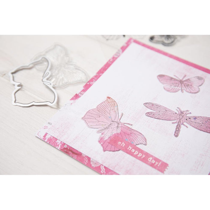 Framelits Die & Stamp Set - Engraved Wings