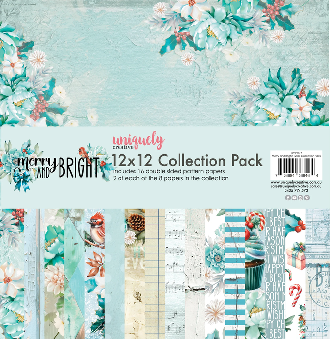 MERRY AND BRIGHT 12 X 12 COLLECTION PACK