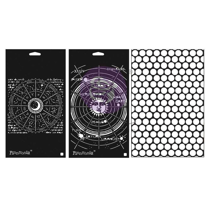 Finnabair Art Alchemy Stencil Set - Celestial