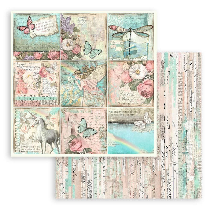 Wonderland Double-Sided Paper Pad 8"X8"