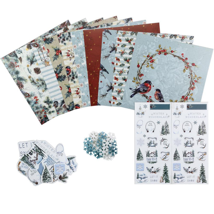 Joy of Winter Christmas 12"x12" Paper Crafting Kit