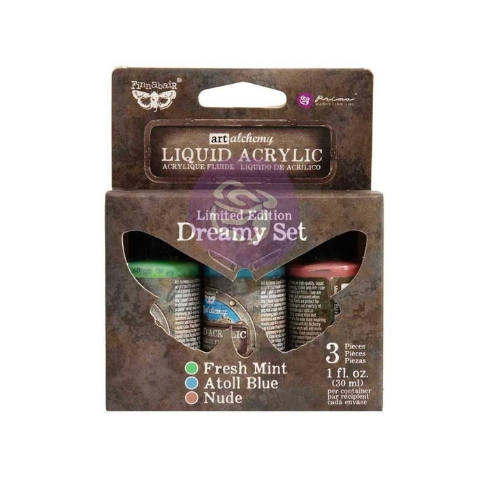 Finnabair Art Alchemy Liquid Acrylic Set - Dreamy