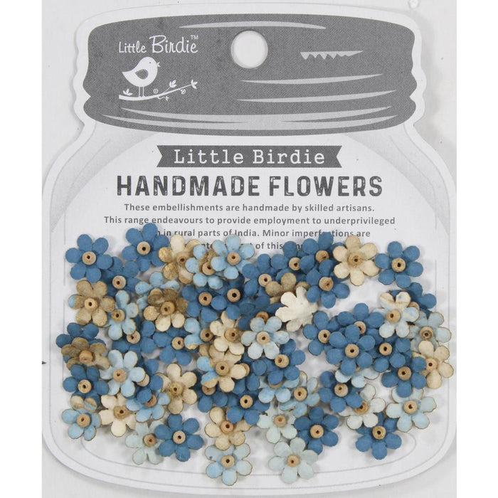 Natalia Paper Flowers - Aqua Splash