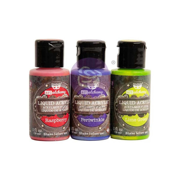 Finnabair Art Alchemy Liquid Acrylic Set - Juicy