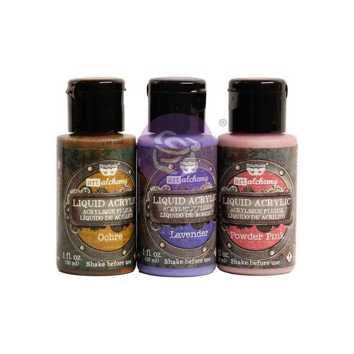 Finnabair Art Alchemy Liquid Acrylic Set - Sentimental