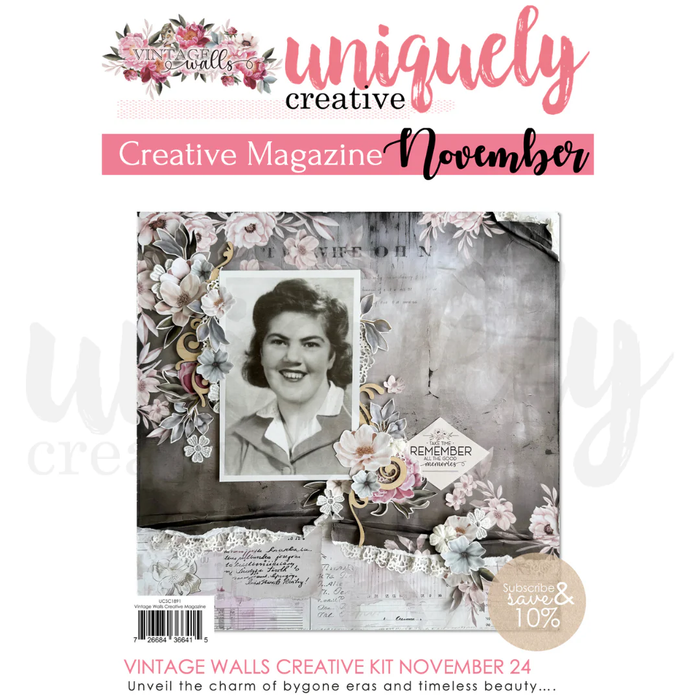 NOVEMBER 2024 - VINTAGE WALLS CREATIVE MAGAZINE