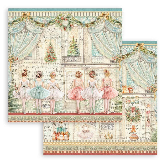 The Nutcracker Paper Pad 12"X12"