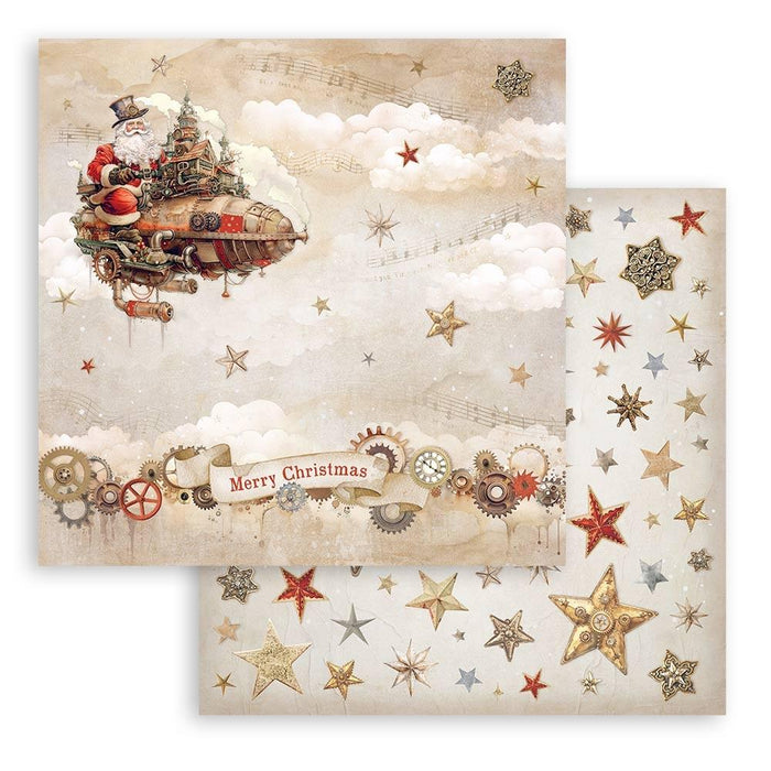 Gear Up For Christmas Paper Pad 12"X12"