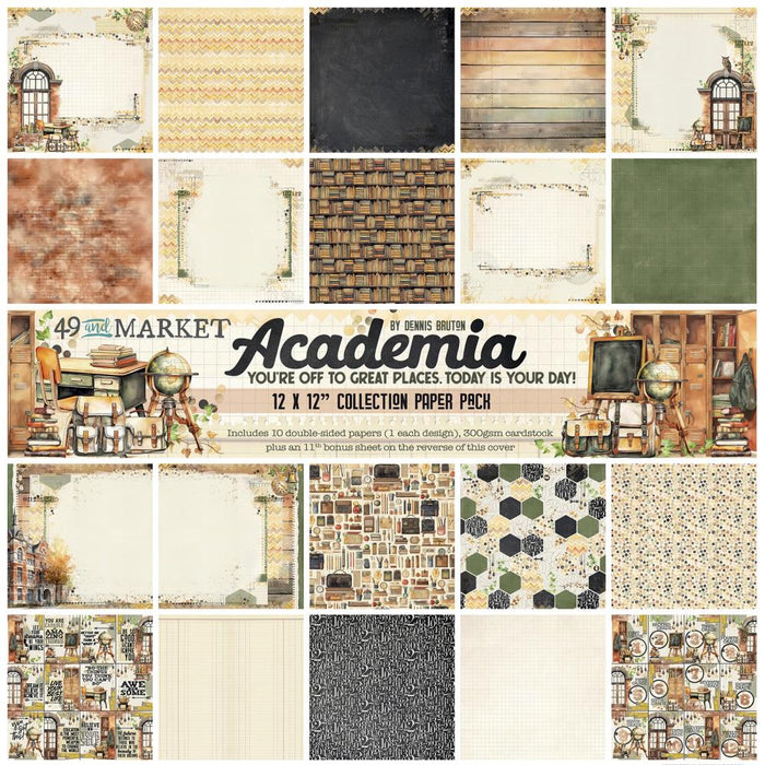 Academia Collection Pack 12"X12"