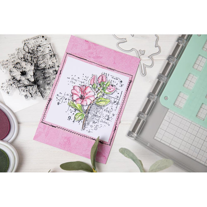 Framelits Die & Stamp Set - Floral Mix Cluster