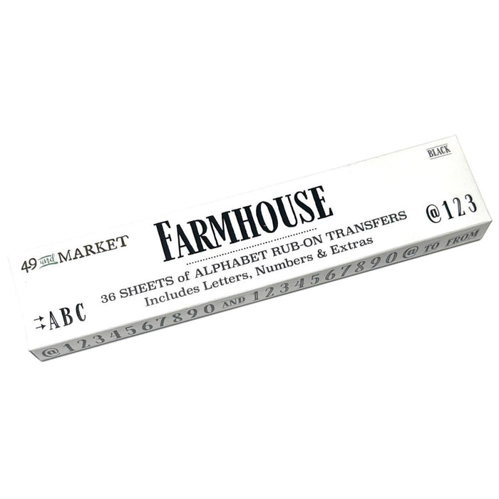 Farmhouse Rub-On Transfers