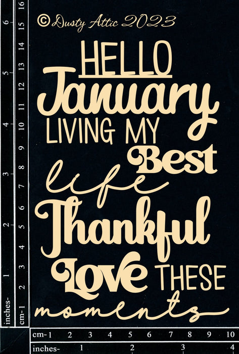 Hello January