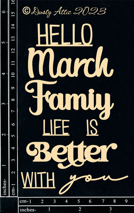 Hello March