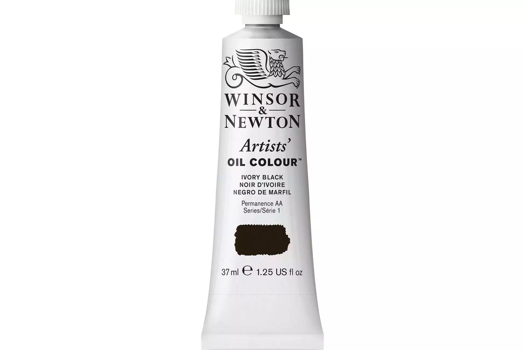 Winsor and Newton Artists Oils - Ivory Black