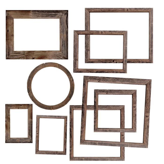 Evergreen Season Chipboard Frames