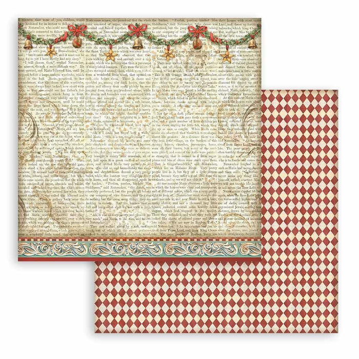 The Nutcracker Backgrounds Paper Pad 12"X12"