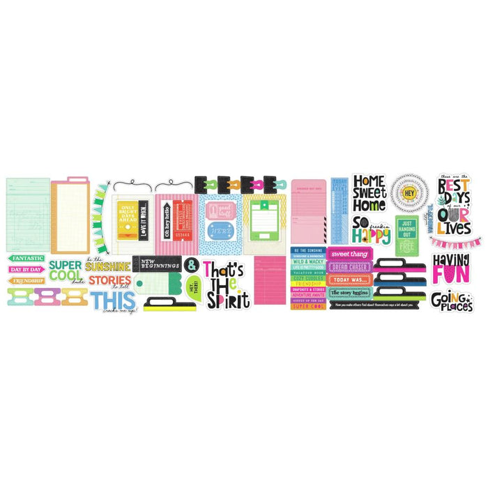 Bold And Bright Journaling Ephemera