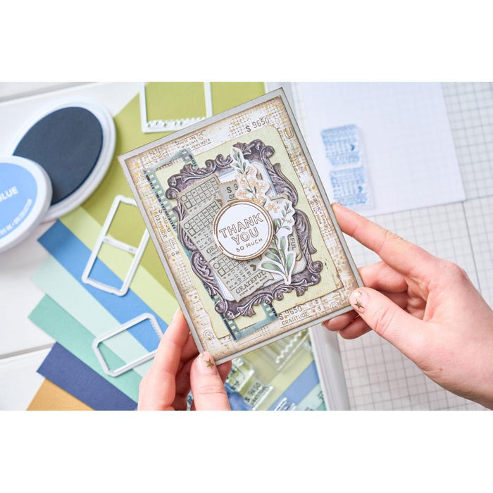 Clear Stamps With Framelits Die - Forever Journal Essentials