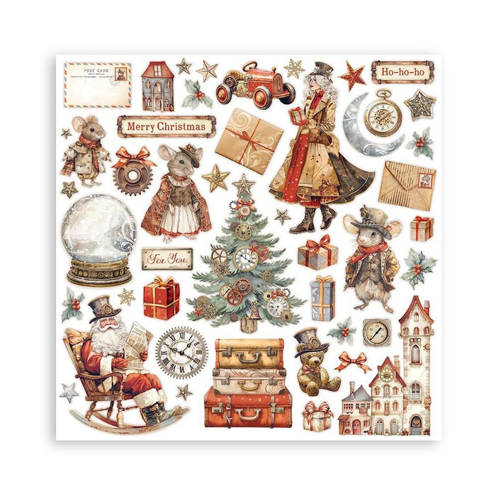 Gear Up For Christmas Paper Pad 12"X12"