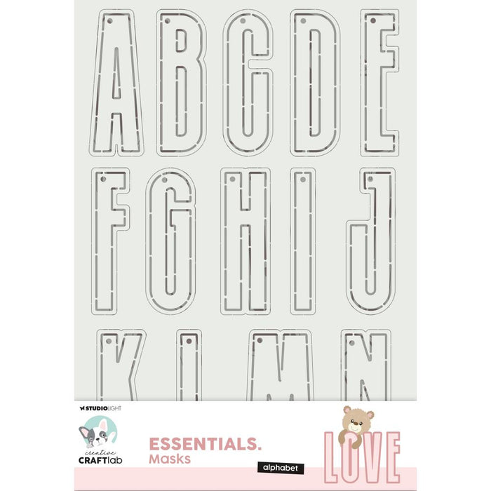 Studio Light Essentials Alphabet Stencils