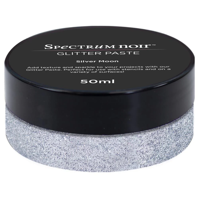 Spectrum Noir Glitter Paste - Silver Moon