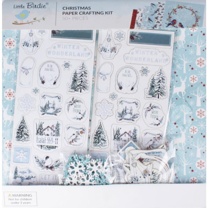 Joy of Winter Christmas 12"x12" Paper Crafting Kit