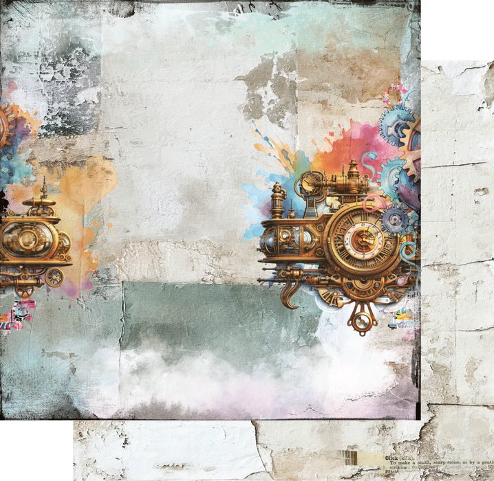 STEAMPUNK GRAFFITI - TINKER PAPER