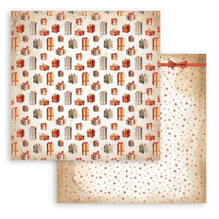 Gear Up For Christmas Backgrounds Paper Pad 12"X12"