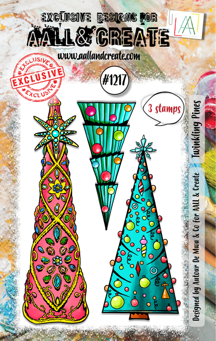 Stamp Set - Twinkling Pines