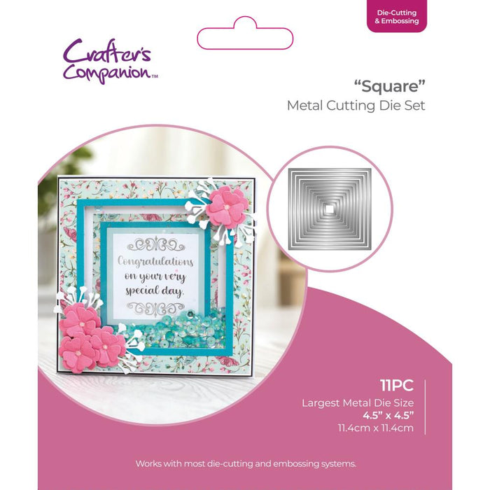 Square Nesting Cutting And Embossing Die