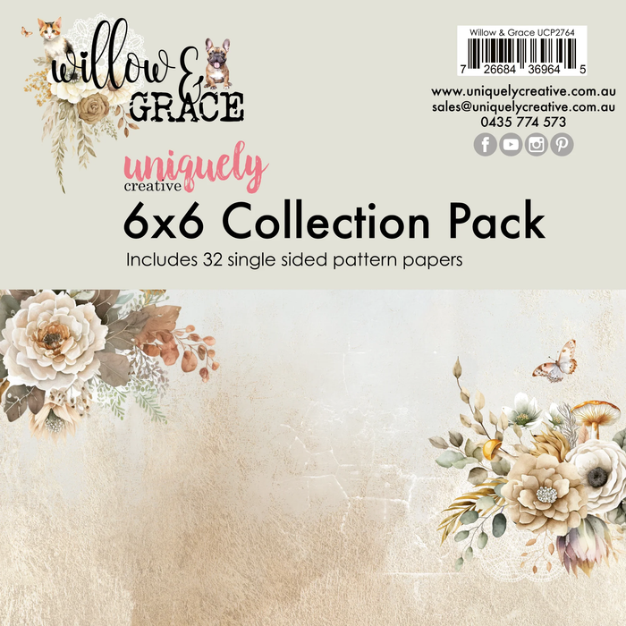 WILLOW & GRACE 6 X 6 COLLECTION PACK