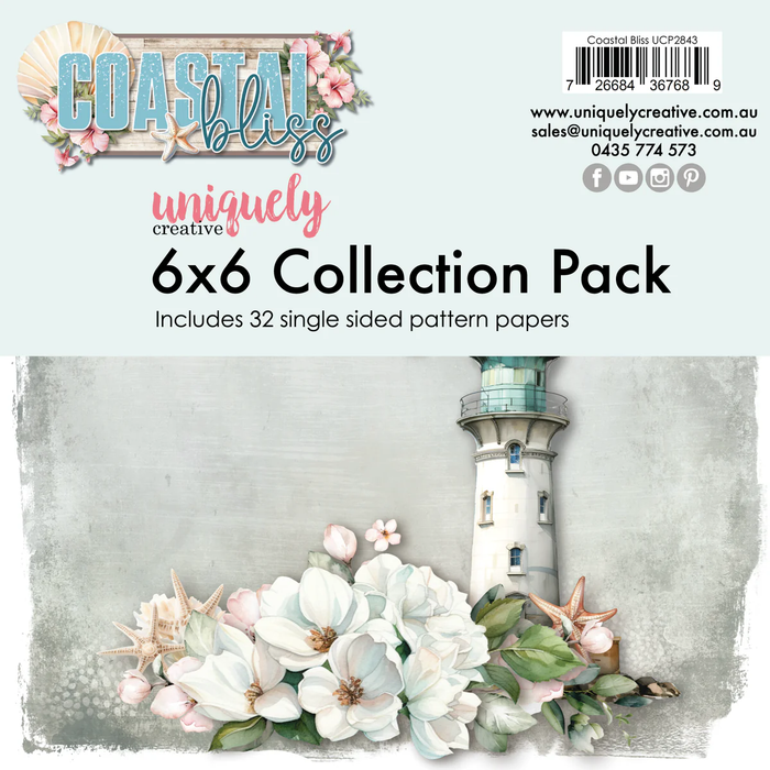 Coastal Bliss - 6x6 Collection Pack