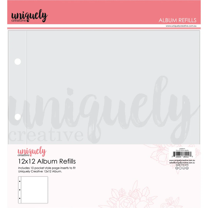 12" X 12" ALBUM REFILLS