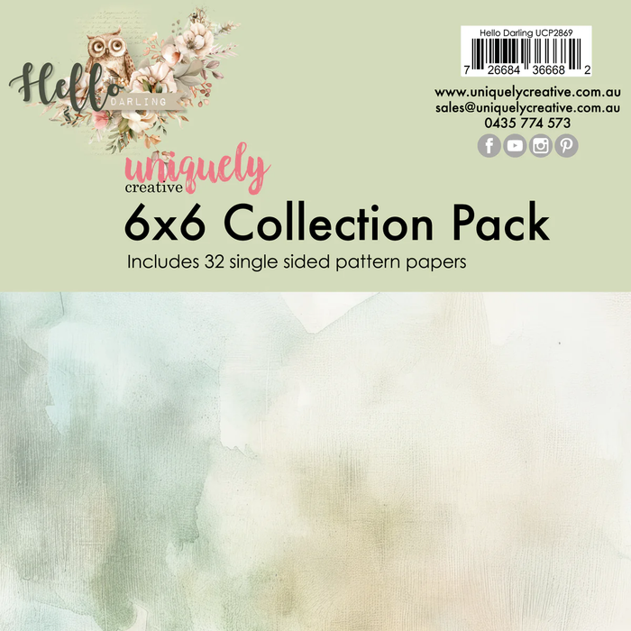 HELLO DARLING 6 X 6 COLLECTION PACK